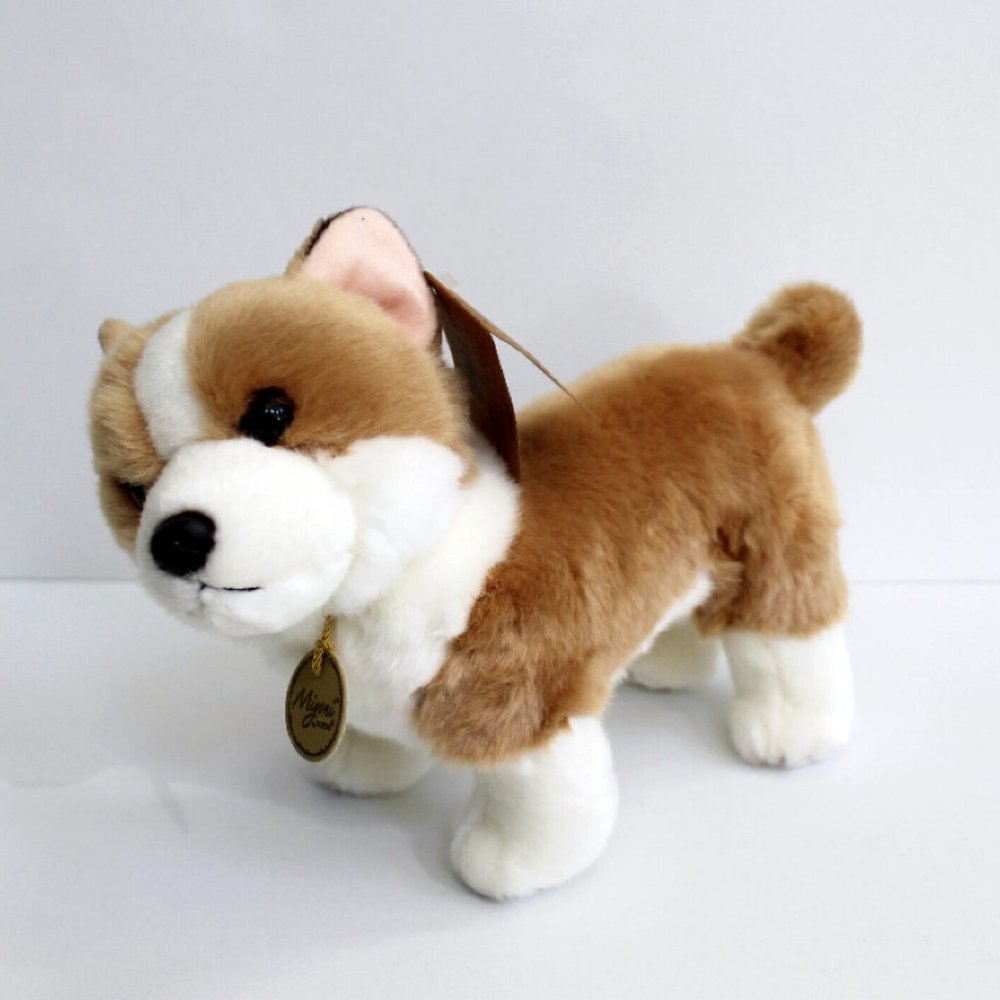 Miyoni by Aurora Pembroke Welsh Corgi Plush Stuffed Animal 10.5" L